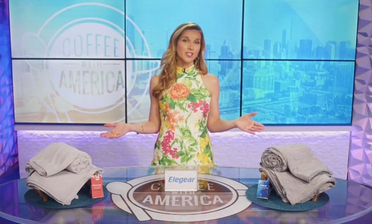 Elegear on Coffee with America: Featuring the Elegear Arc-Chill 3.0 Cooling Blanket
