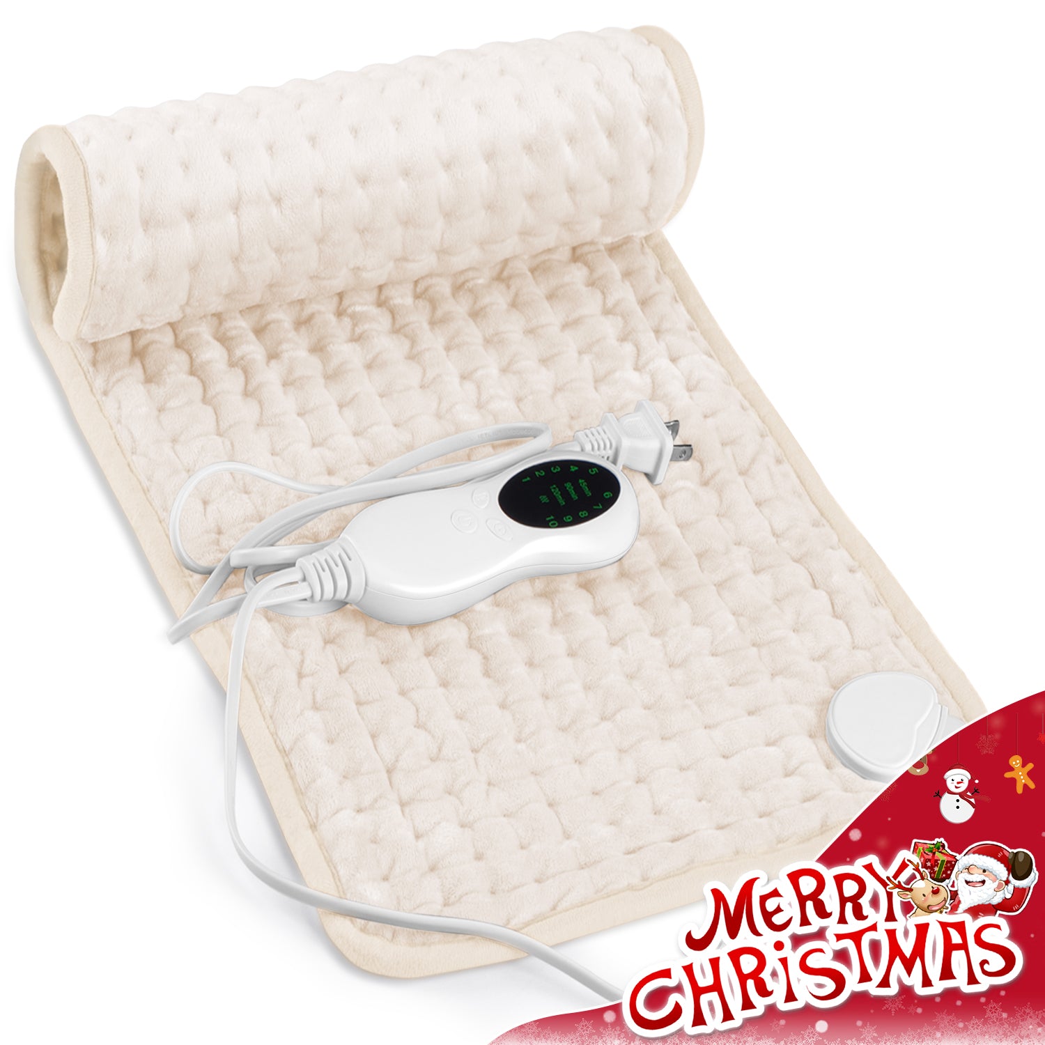 3-Second Fast Heating Pad – Soft, Safe & Adjustable Warmth for Everyday Comfort