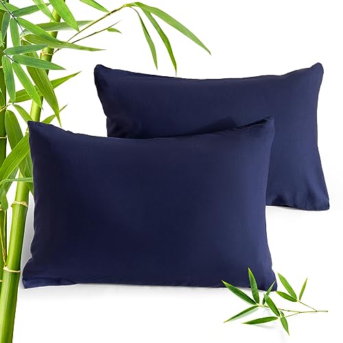 2-Pack Washed Bamboo Linen Cooling Pillowcases