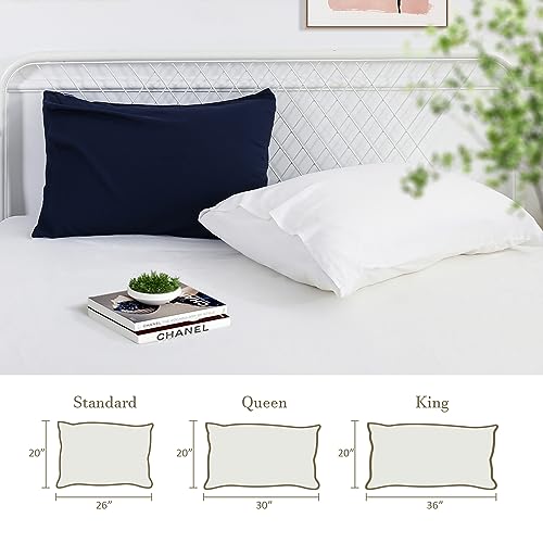 2-Pack Washed Bamboo Linen Cooling Pillowcases
