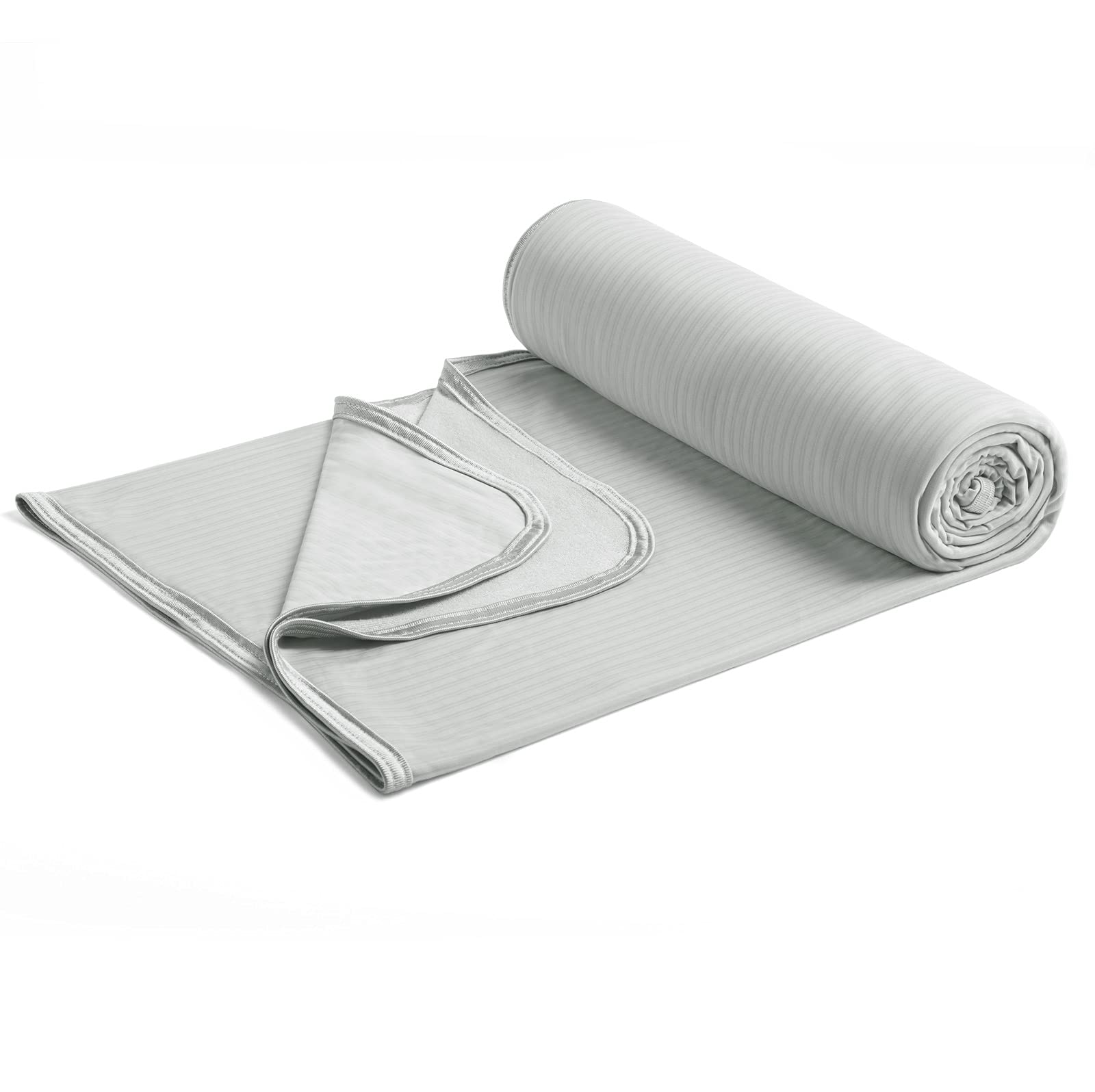 Cooling Blanket – Arc-Chill Q-Max>0.5, Lightweight Bamboo Fiber, Breathable & Soft, All-Season Cool Comfort