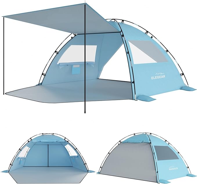 easy up beach tent Elegear Beach Tent