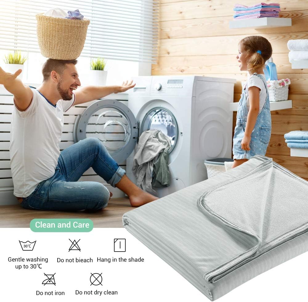 Elegear Cool Fiber Q-Max 0.4 Double-Sided Ice Silk Cooling Blanket – Gray