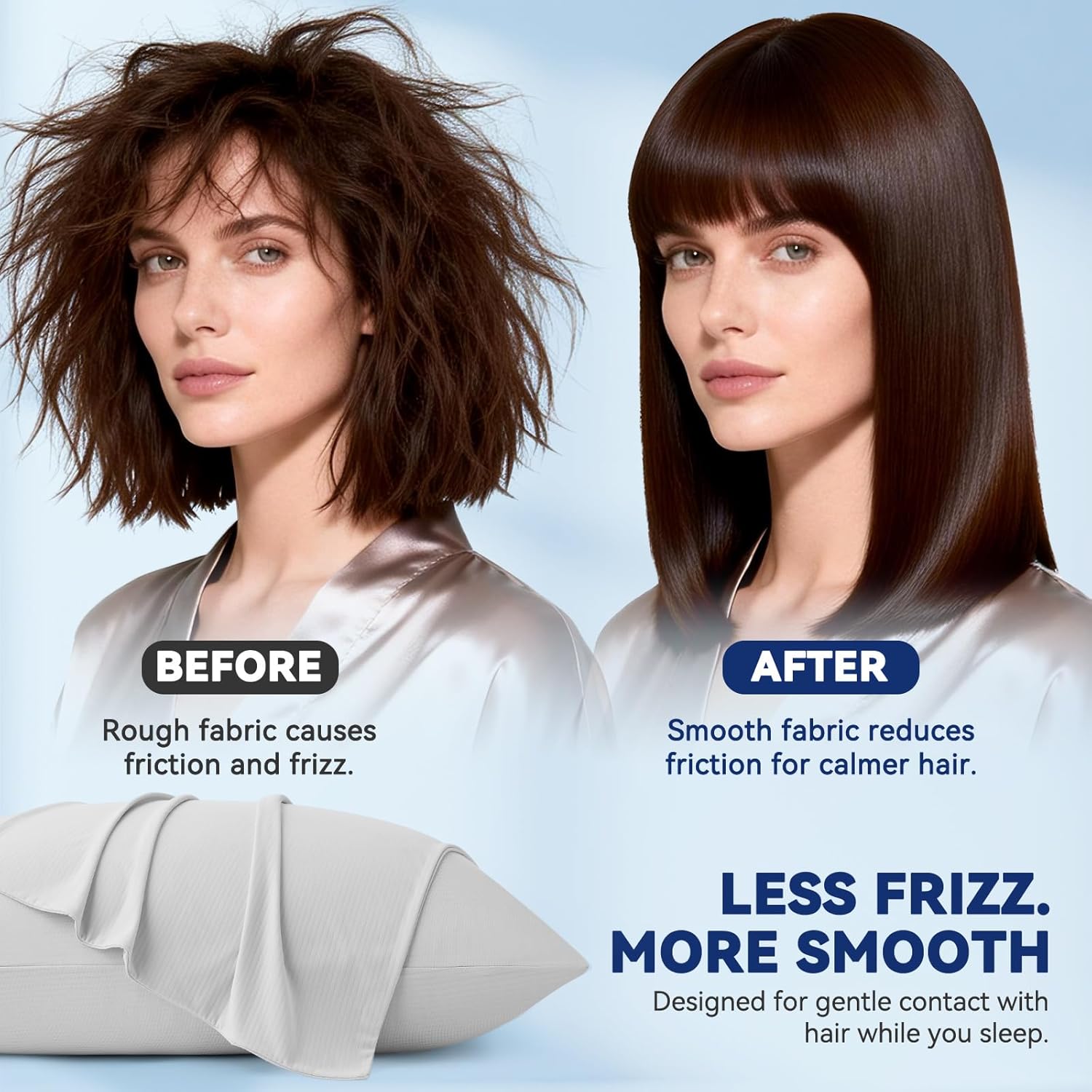 Elegear Cooling Bundle – Arc-Chill® 3.0 Advanced Cooling (Q-Max>0.5), Silver-Ion Odor Control, Ultra-Soft & Breathable, 18" Deep Pocket, 4-Piece Set for Night Sweats