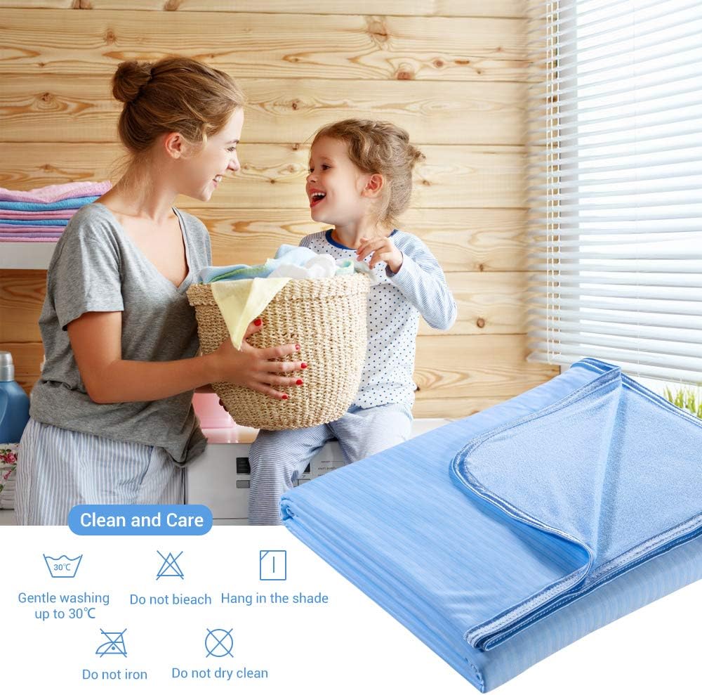 Elegear Cool Fiber Q-Max 0.4 Double-Sided Ice Silk Cooling Blanket – Lake Blue
