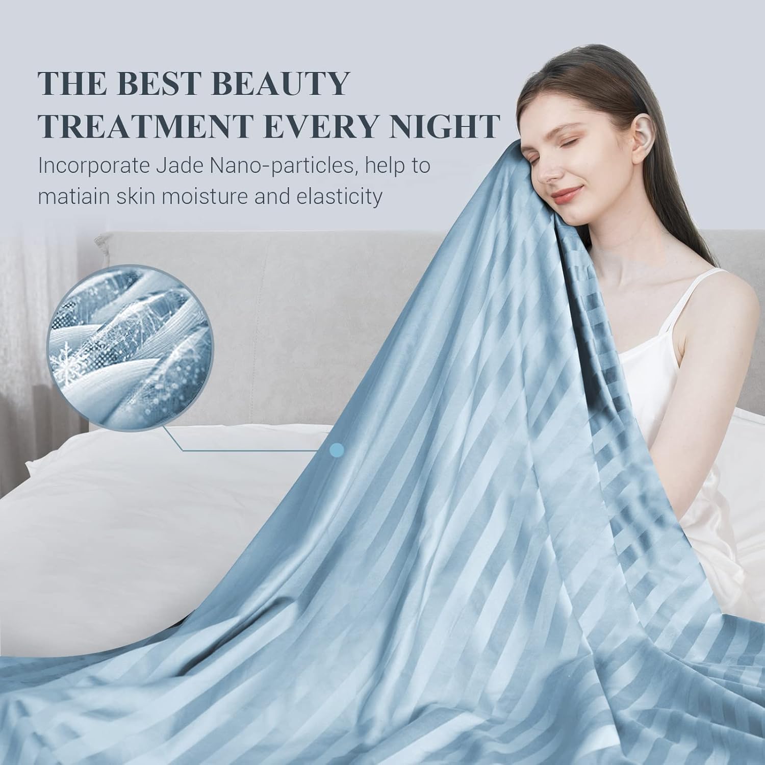 بطانية تبريد Arc-Chill King مزدوجة الوجهين بطانيات صيفية باردة مقاس 90 × 108 بوصة