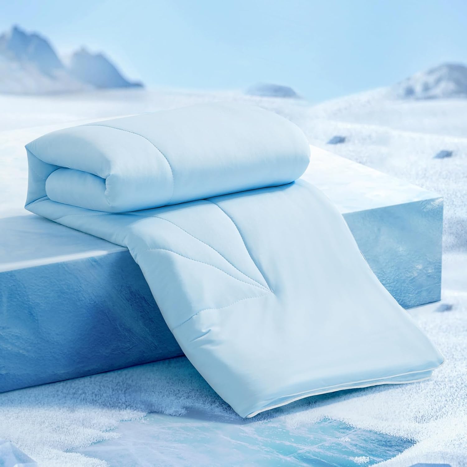 Ultra Suave Nublado 3D Comforter Refrigerante Arc-chill Extreme Q Max 0.5