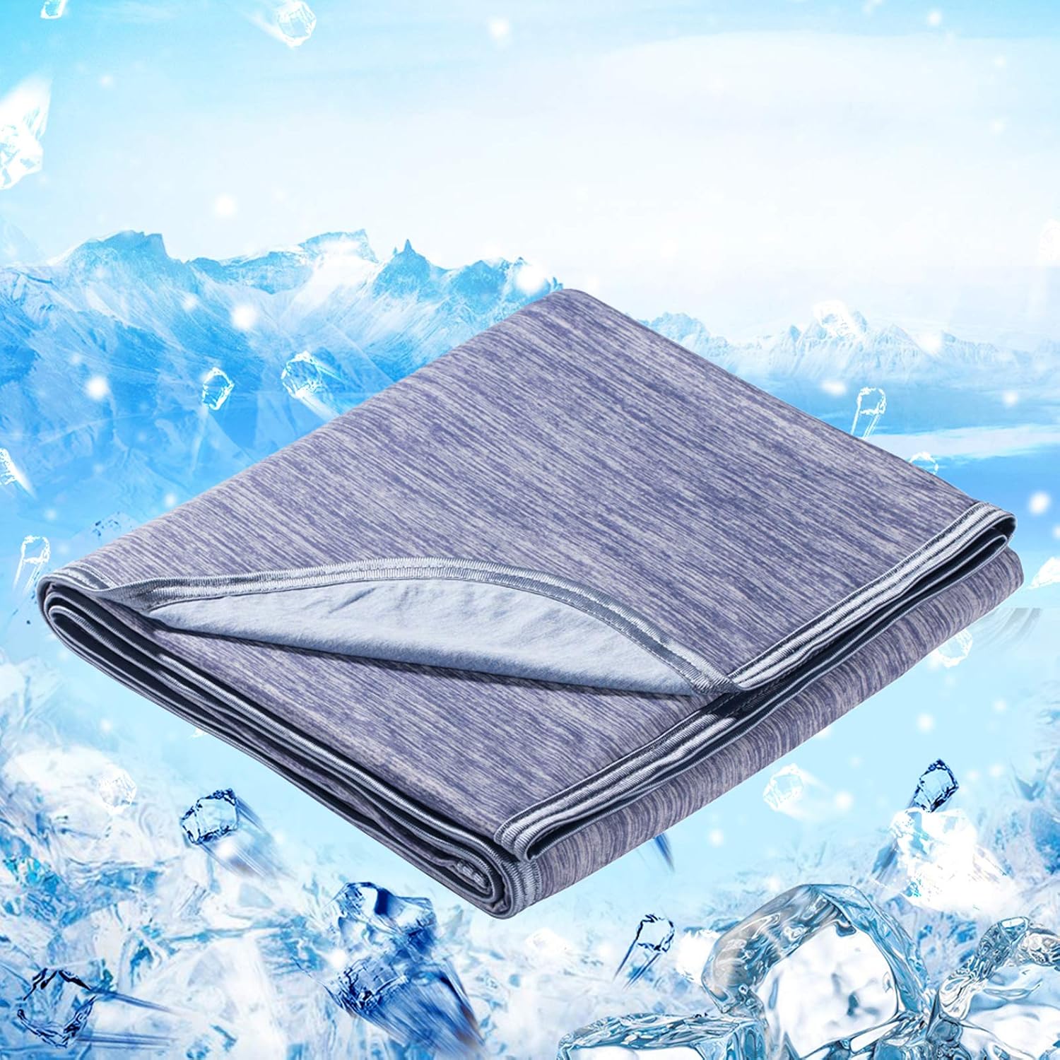 Elegear Blue Cooling Blanket – Arc-Chill 3.0, Q-Max>0.5, Multi-Size Options