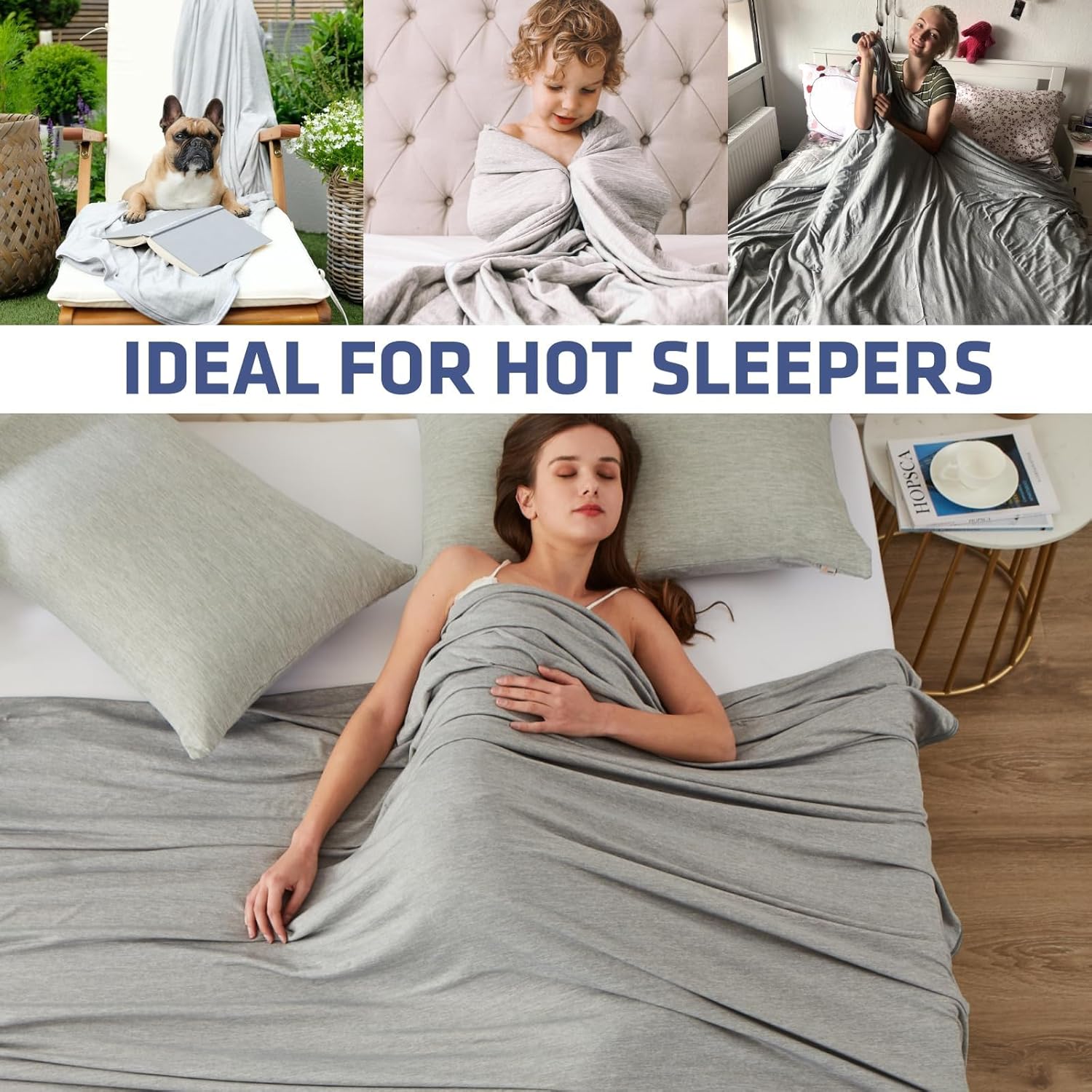 Elegear Gary Cooling Blanket – Arc-Chill 3.0, Q-Max>0.5, Multi-Size Options