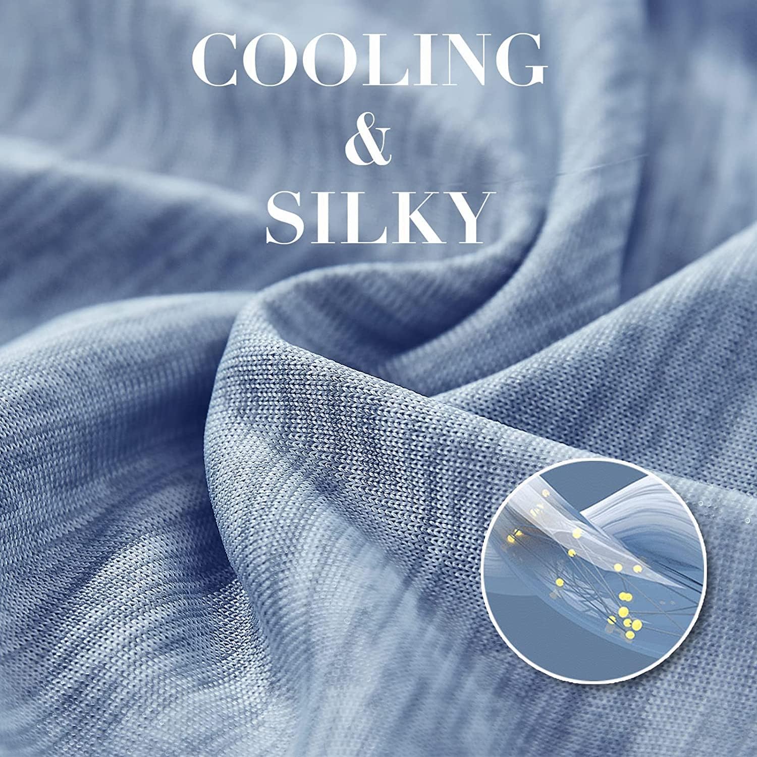Elegear Blue Cooling Blanket – Arc-Chill 3.0, Q-Max>0.5, Multi-Size Options