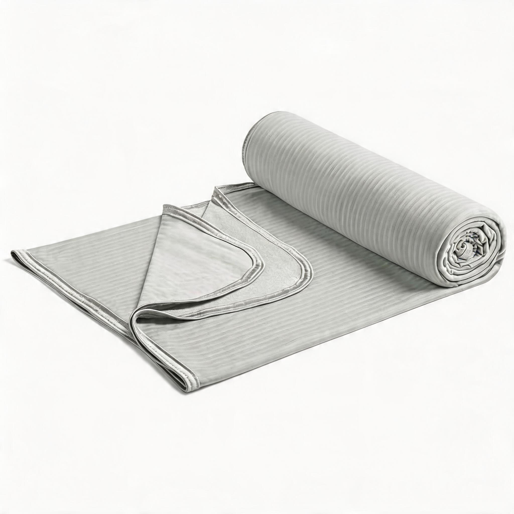 Elegear Cool Fiber Q-Max 0.4 Double-Sided Ice Silk Cooling Blanket – Gray