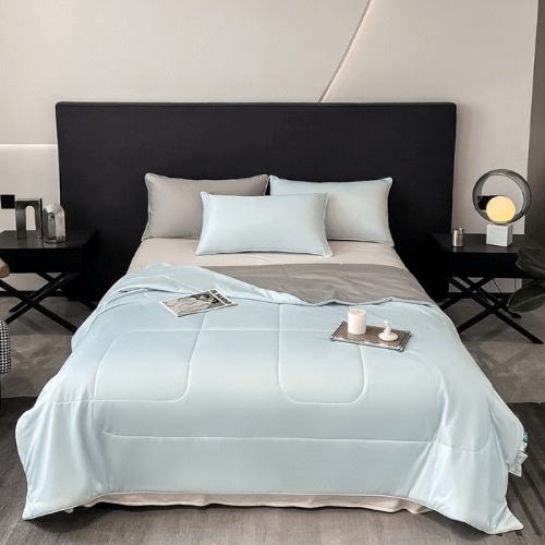 Elegear Double-Faced Two-Hue Ring-Stitched Cooling Comforter