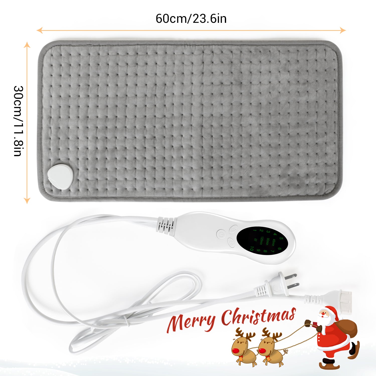 3-Second Fast Heating Pad – Soft, Safe & Adjustable Warmth for Everyday Comfort