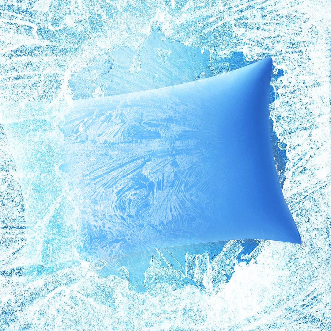 Premium Seidige Super Kühlende Kissenbezüge Arc-Chill Extreme Q-Max 0,5 von 2er Pack
