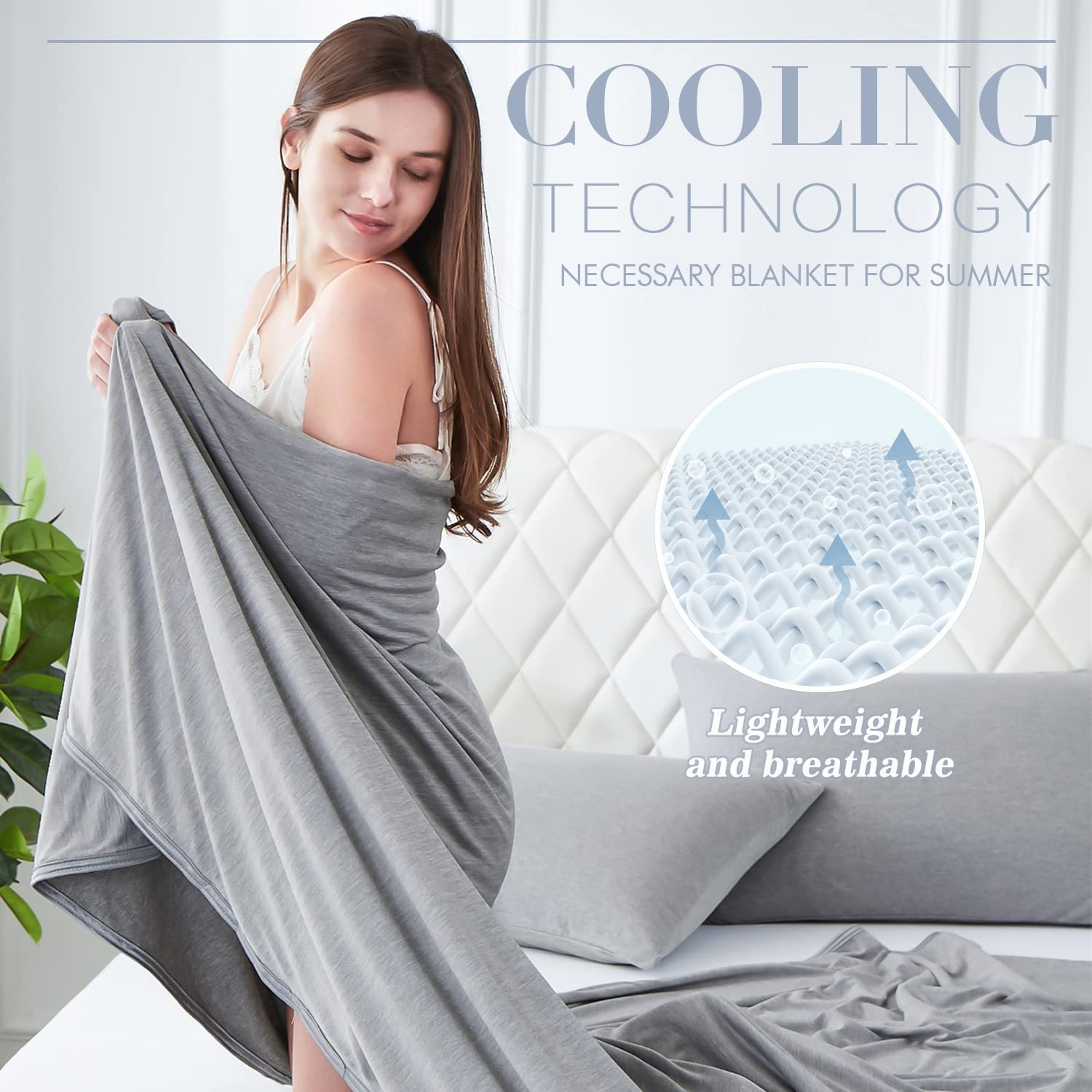 Elegear Gary Cooling Blanket – Arc-Chill 3.0, Q-Max>0.5, Multi-Size Options