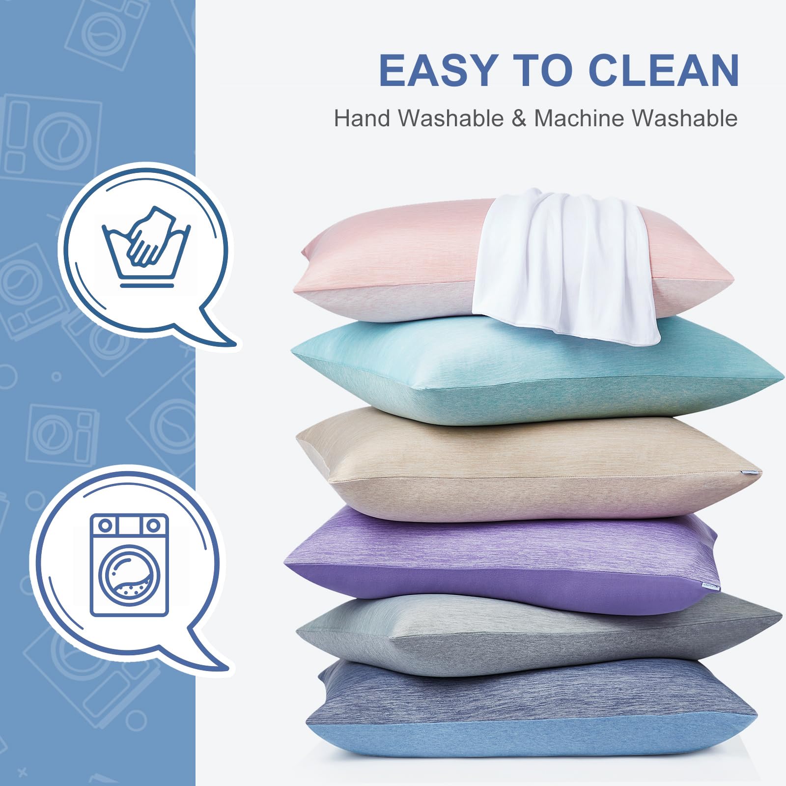 Revolutionary Black Cooling Pillowcases Set of 2 – Arc-Chill Pro Q-Max 0.4