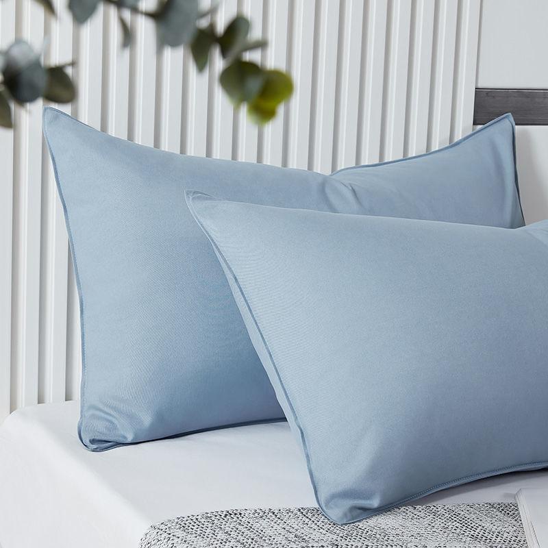 2Pcs Microfiber Queen Pillowcases – Non-Slip, Moisture-Absorbing, Anti-Wrinkle