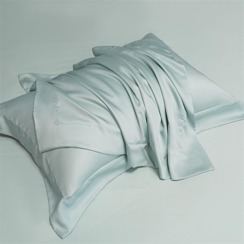 2 Pack for Silk Pillowcase for Hair and Skin, Natural Silk Pillow Case with Zipper, Both Sided Pure Silk Pillow Cover for Women