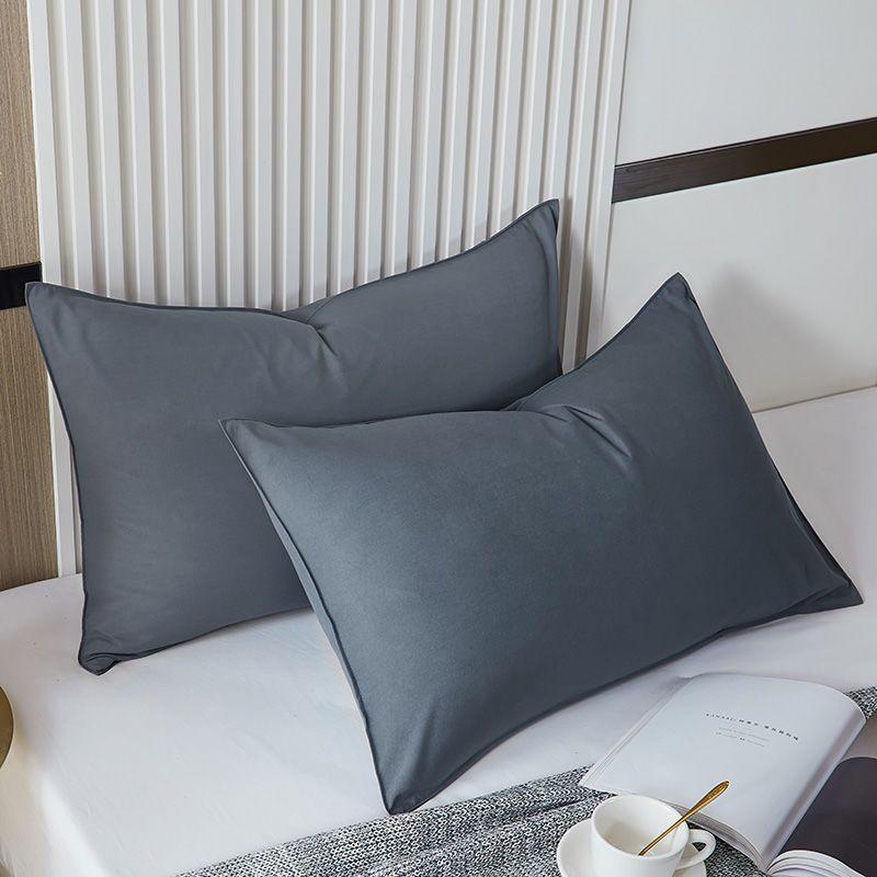 2Pcs Microfiber Queen Pillowcases – Non-Slip, Moisture-Absorbing, Anti-Wrinkle