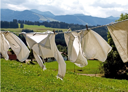 How to wash blanket with different fabrics?