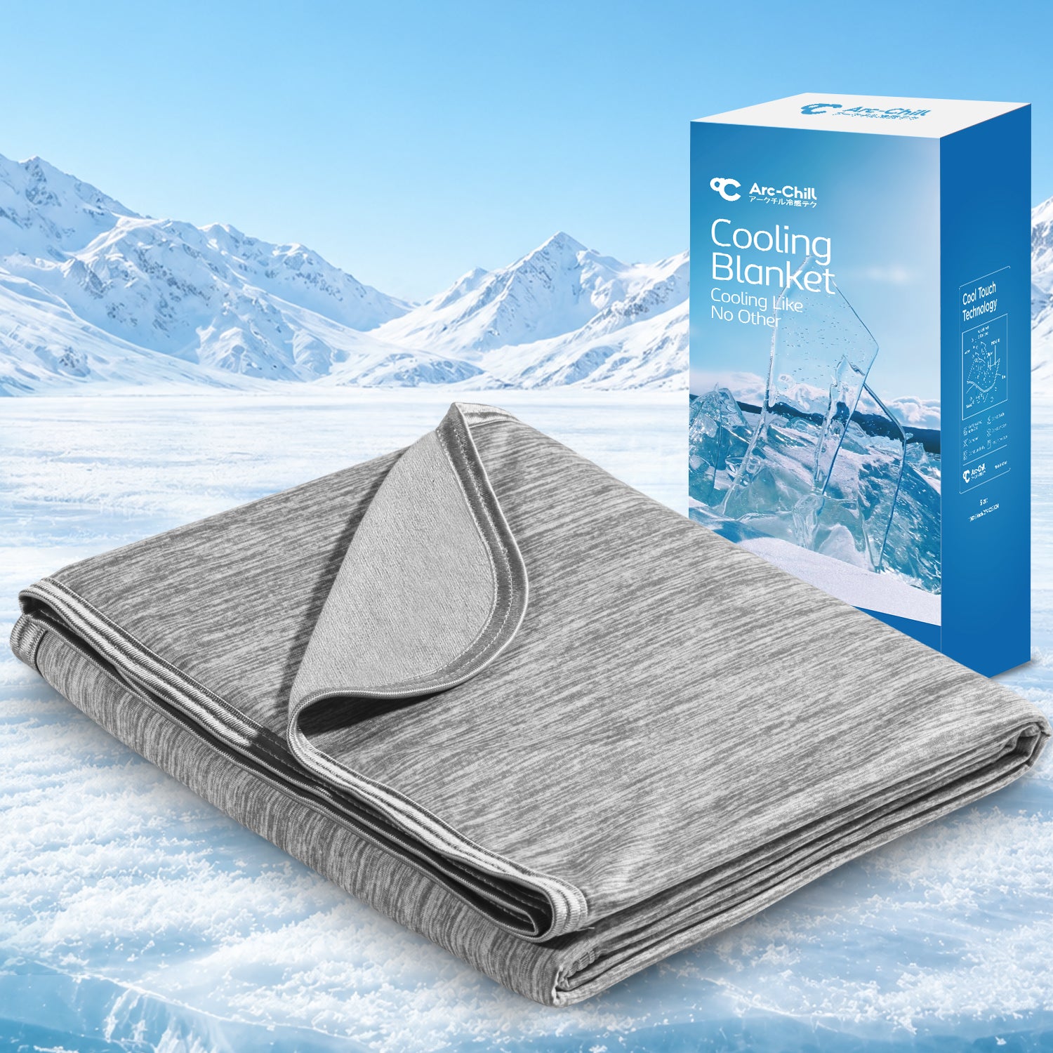 Elegear Gary Cooling Blanket – Arc-Chill 3.0, Q-Max>0.5, Multi-Size Options