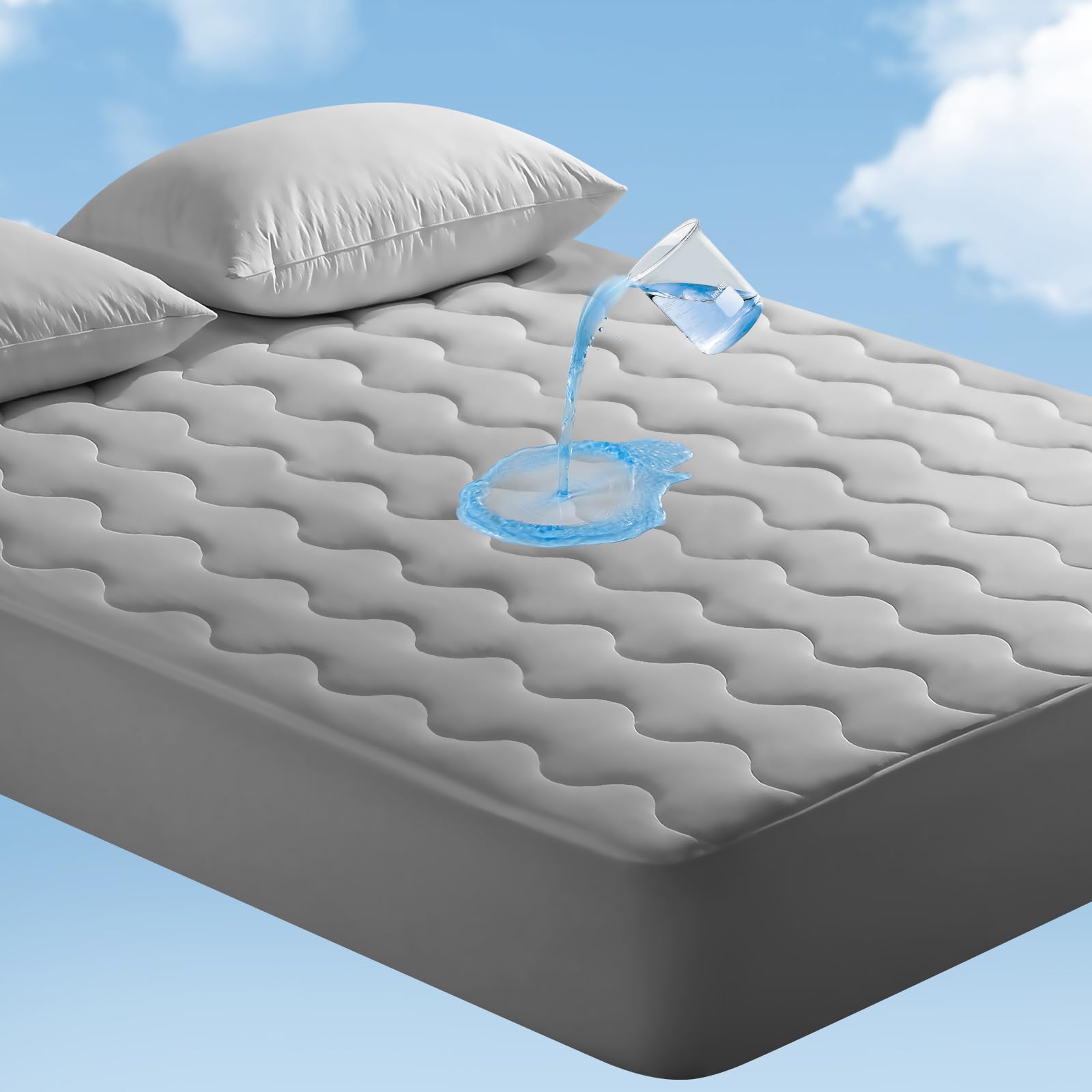 Stay Cool with Q-Max 0.5 — The Ultimate Arc-Chill 3.0 Cooling Mattress Pad by Elegear