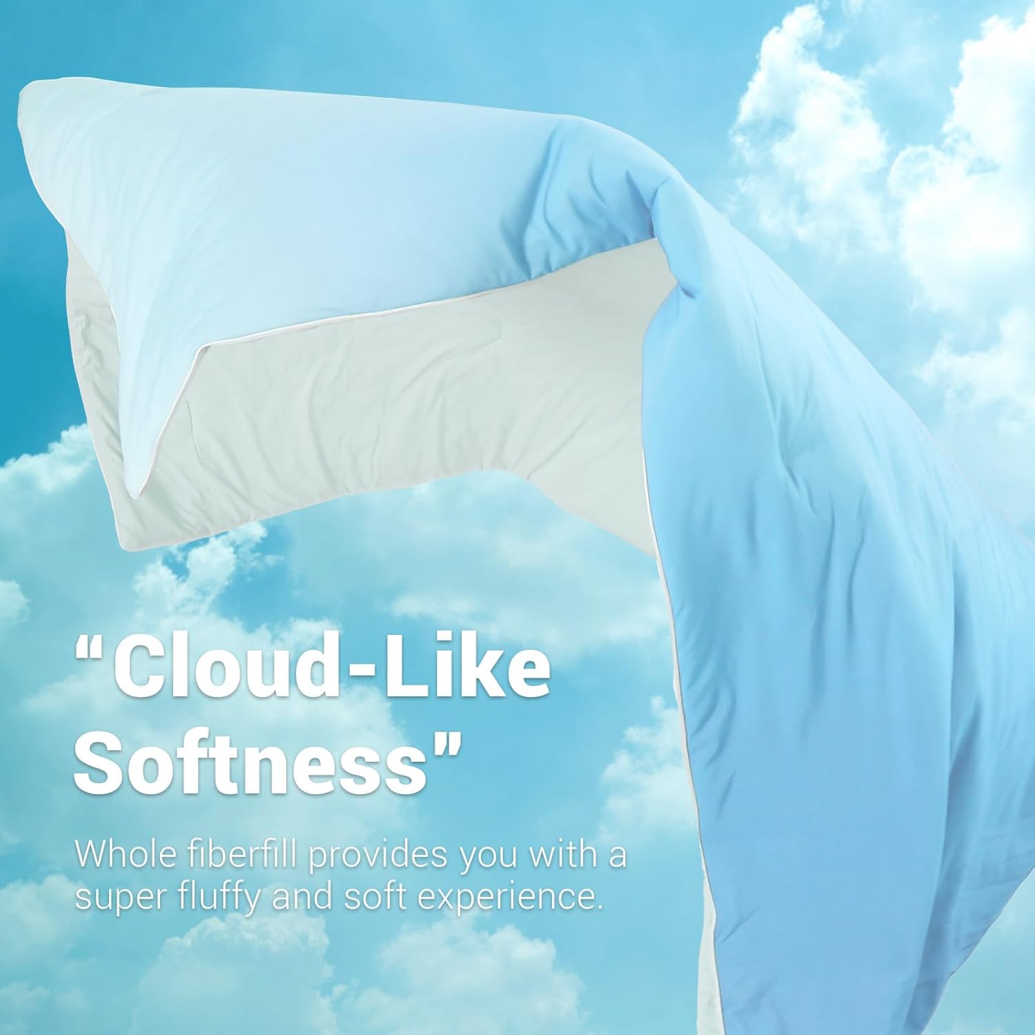 Elegear Arc-Chill Cooling Comforter, Q-Max > 0.5, Breathable & Soft,  Gradient Blue