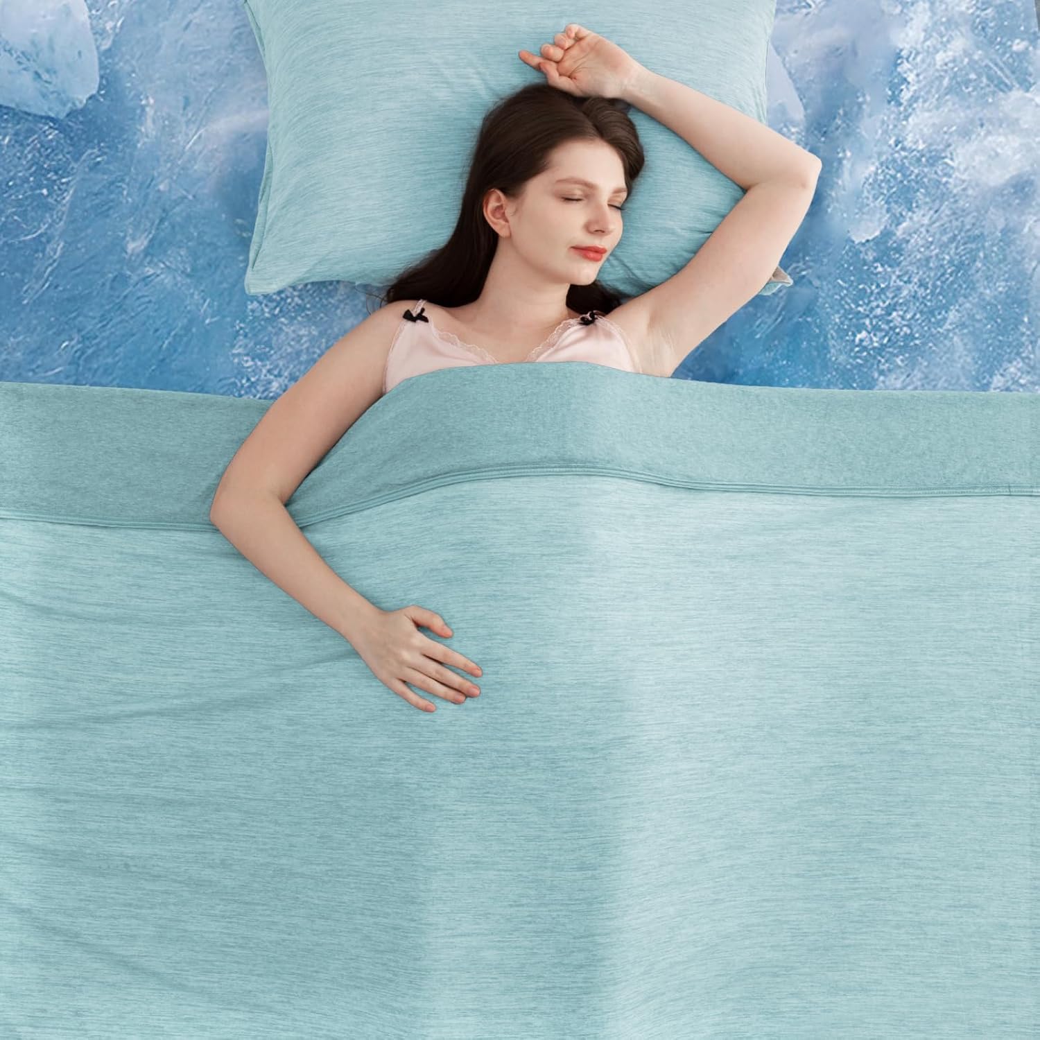Elegear Green Cooling Blanket – Arc-Chill 3.0, Q-Max>0.5, Multi-Size Options
