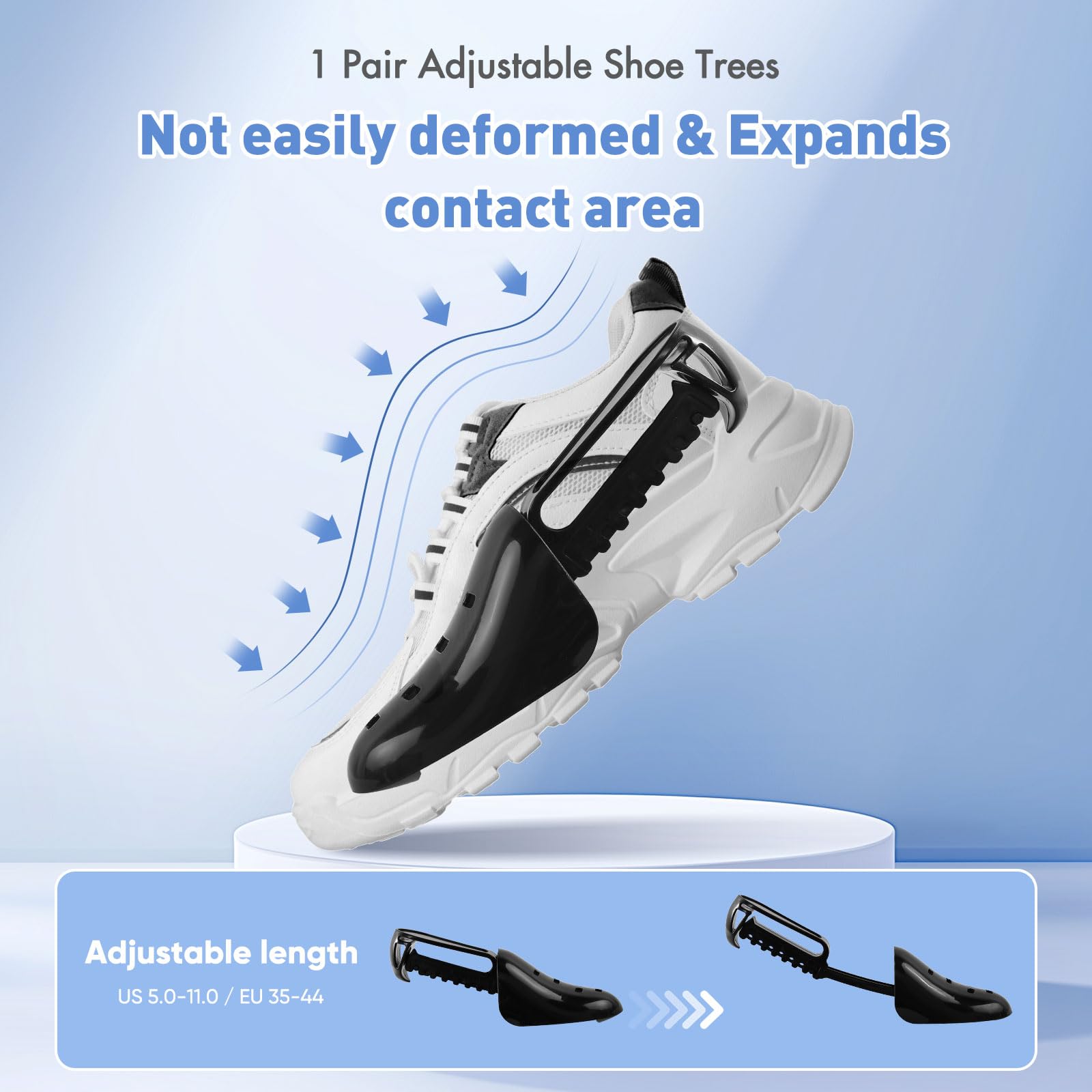 Shoe Washing Machine Bag w/Shoe Trees to Prevent Deformation - Sneaker Cleaner Bag Reusable Lint-free Large Laundry Shoe Bag, Tennis Shoes Wash Kit Home Travel Essentials, White 2pcs