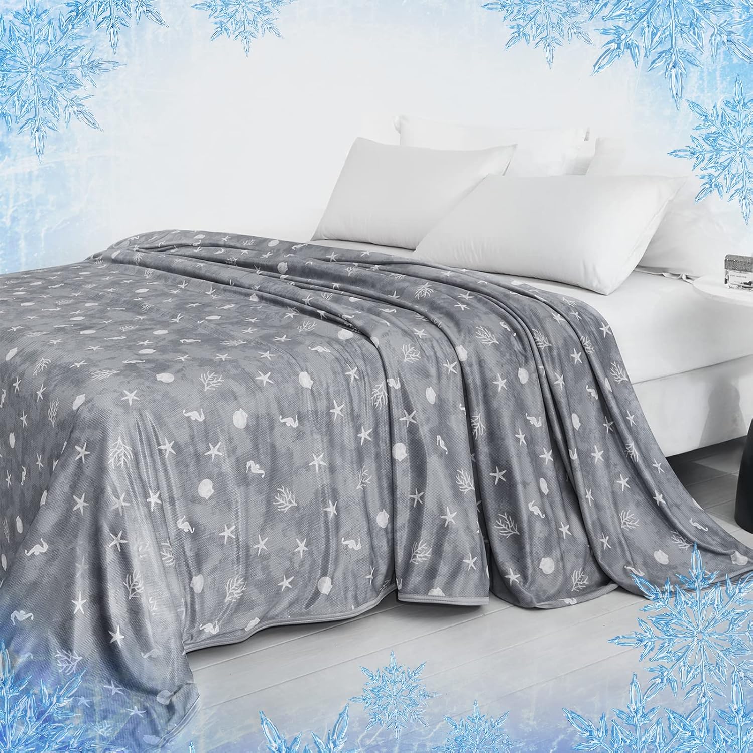 Elegear Arc-Chill Q-Max 0.5 Double Side Marine Life Cooling Blanket