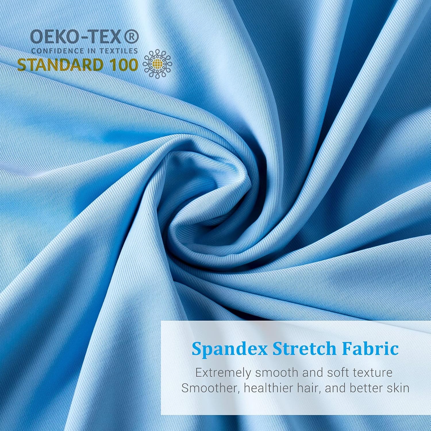 2-Pack Premium Silky Super Cooling Blue Pillowcases – Arc-Chill Extreme Q-Max 0.5
