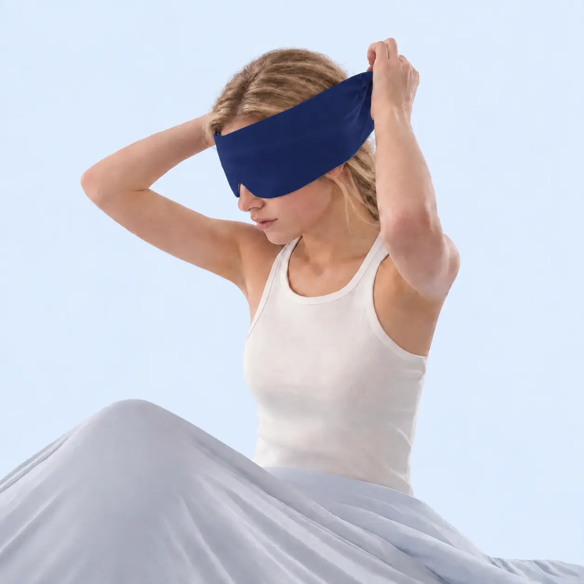 Elegear Aircool Sleep Mask, Side Sleep Without a Hard Buckle Between You and Your Pillow