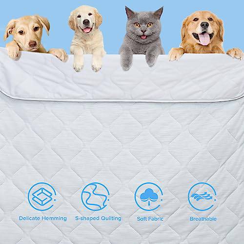 Dog Cooling Blanket and Cotton Reversible Pet Mat Q-Max>0.5