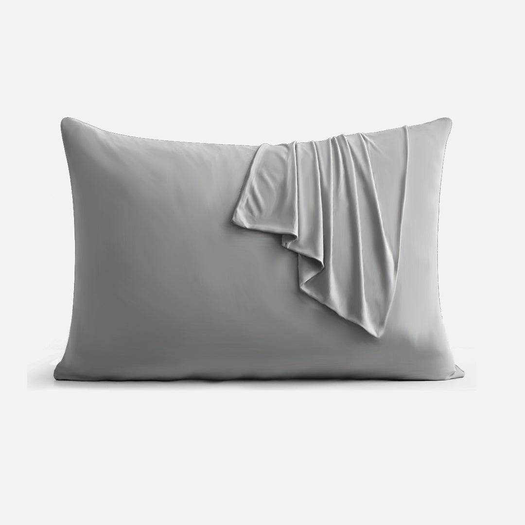 2-Pack Premium Silky Super Cooling Dark Gray Pillowcases – Arc-Chill Extreme Q-Max 0.5