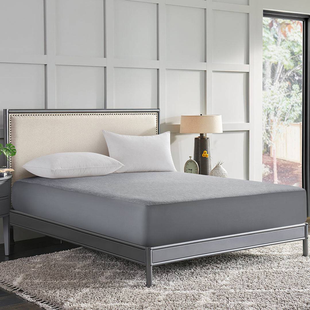 Cooling Waterproof Queen Mattress Protector - Breathable & Noiseless With Deep Pocket