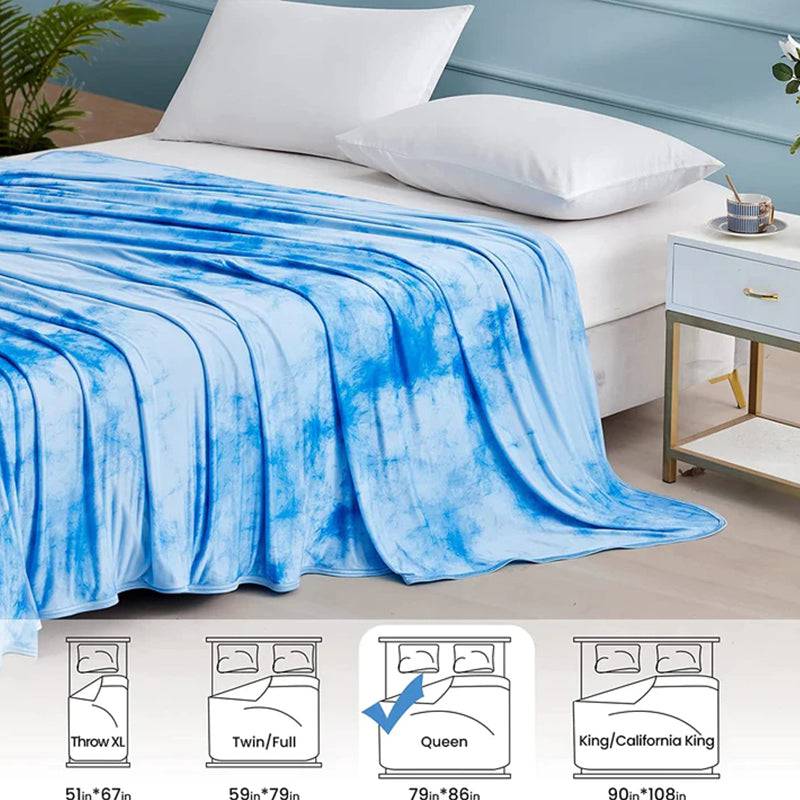 Manta Enfriadora de Sueño Reposado Elegear Extreme Ice Feel Tie-Dye