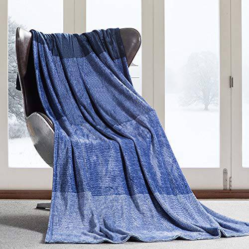 Ultra Soft Anti-Static Warm Flannel Fleece Blanket - (59" X 79"）
