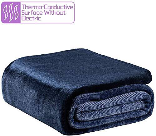 Ultra Soft Anti-Static Warm Flannel Fleece Blanket - (59" X 79"）