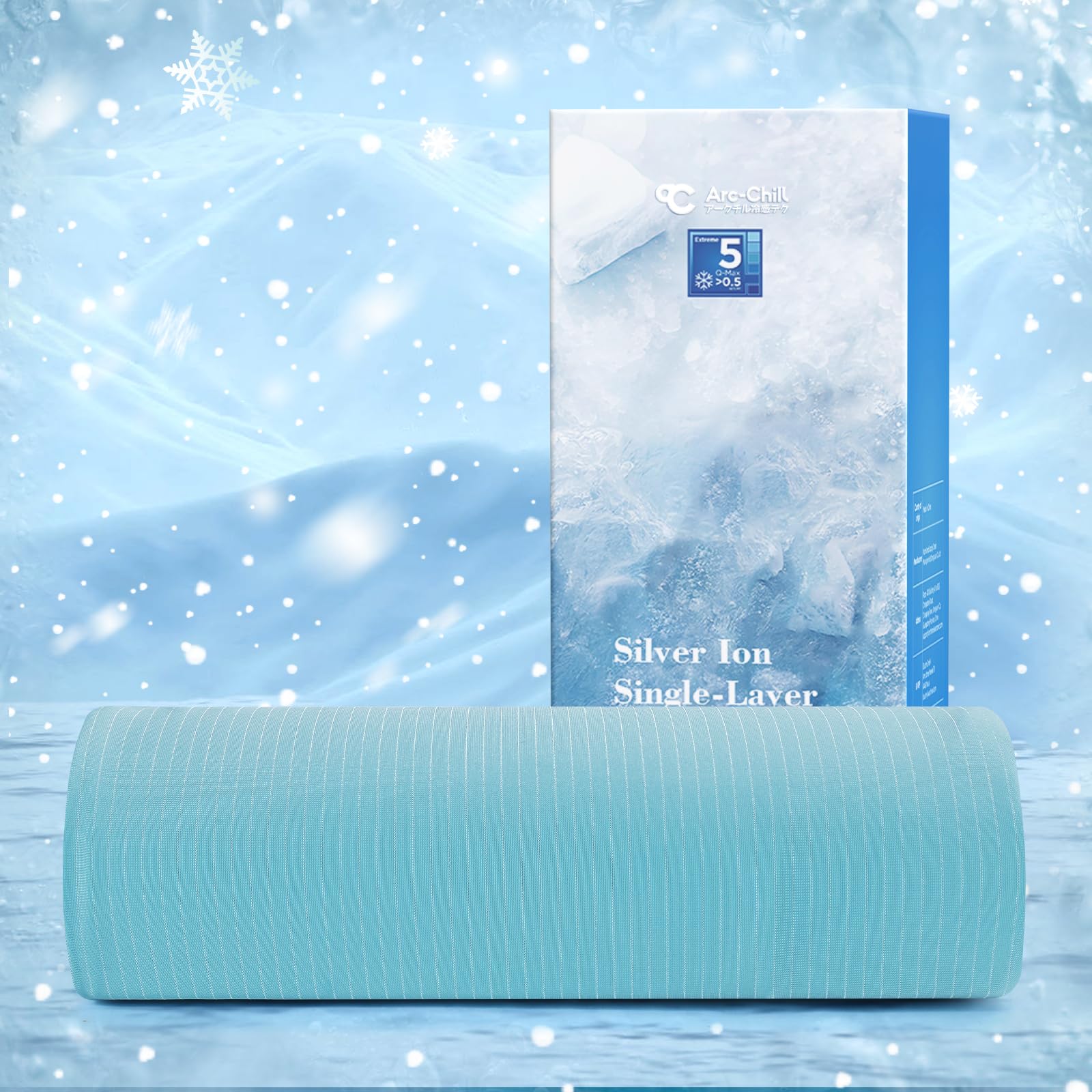 Elegear Blue Cooling Blanket – Arc-Chill 3.0, Lightweight for Hot Sleepers