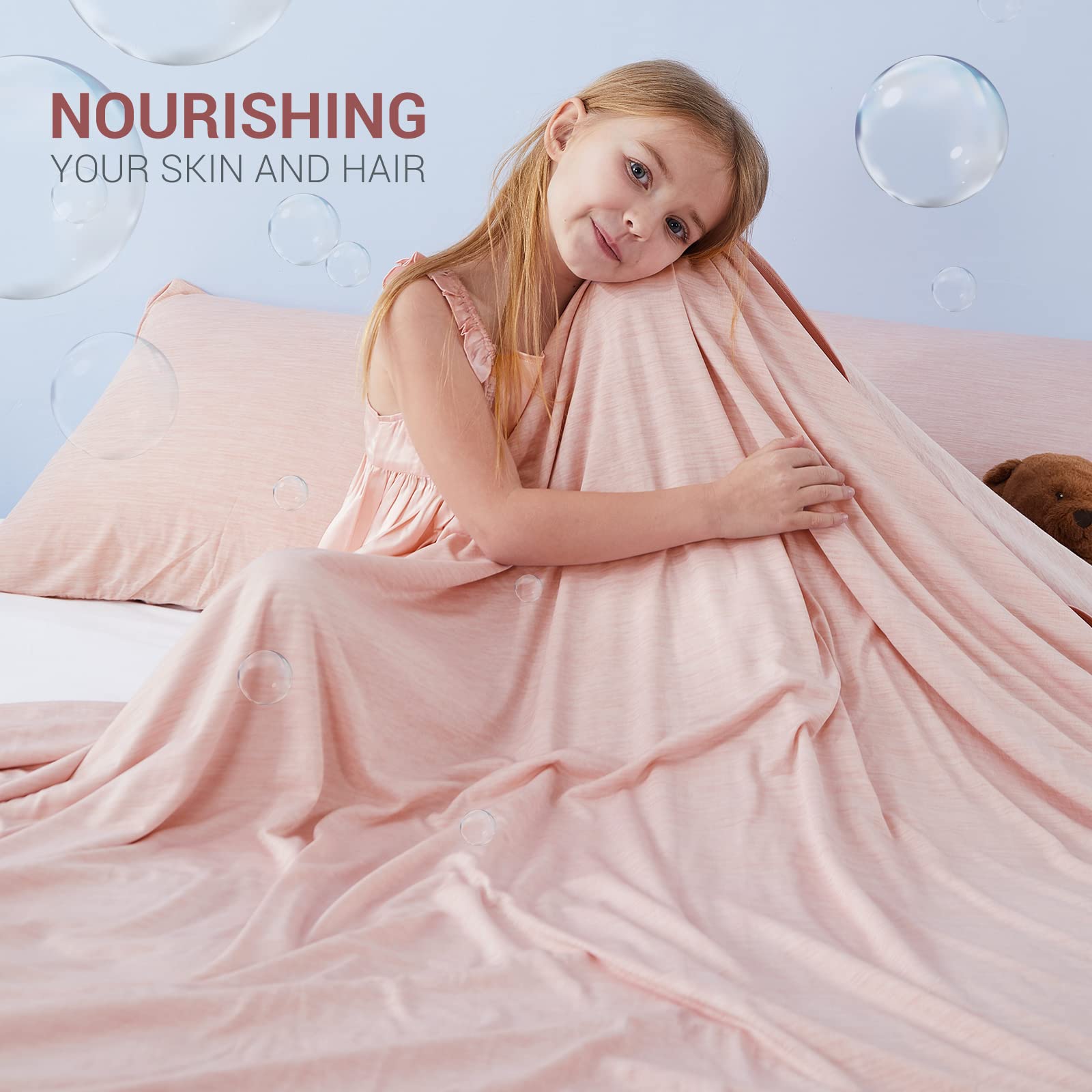 Elegear Light Pink Cooling Blanket – Arc-Chill 3.0, Q-Max>0.5, Multi-Size Options