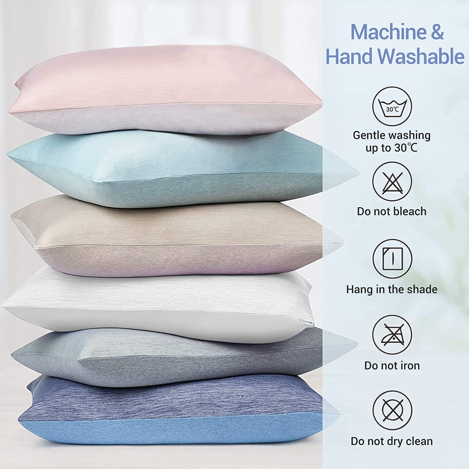 Revolutionary Gray Cooling Pillowcases Set of 2 – Arc-Chill Pro Q-Max 0.4
