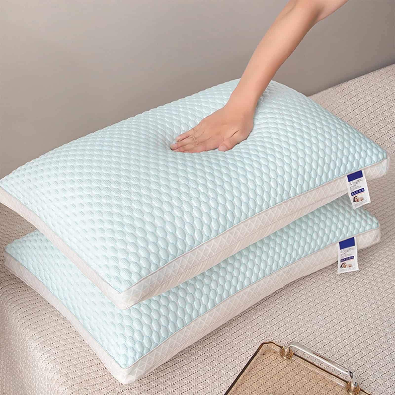 Cooling Pillowcase for Hot Sleepers – Dual-Sided Ice Silk & Bamboo Viscose for Ultimate Comfort