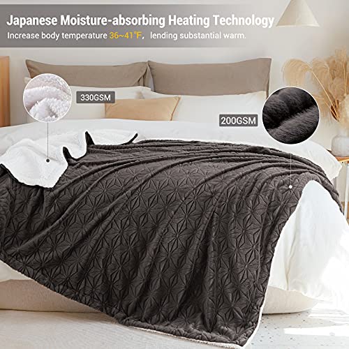 Faux Fur Super Soft Cozy Warm Fluffy Throw Blanket - elegear-shop